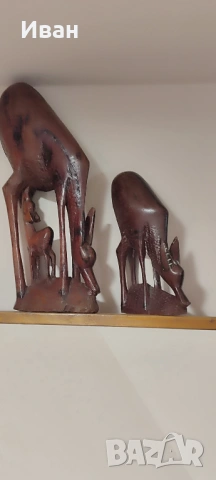 Ръчно изработени маски от дърво за стена и статуетки, снимка 9 - Други - 53105583