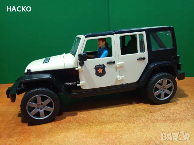 Полицейски джип с полицай JEEP WRANGLER BRUDER, снимка 1 - Други - 48035809