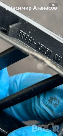 55961-05050. Вент интериорна пластмаса табло за Тойота Авенсис T27. 55962-05050, снимка 5 - Части - 50499282