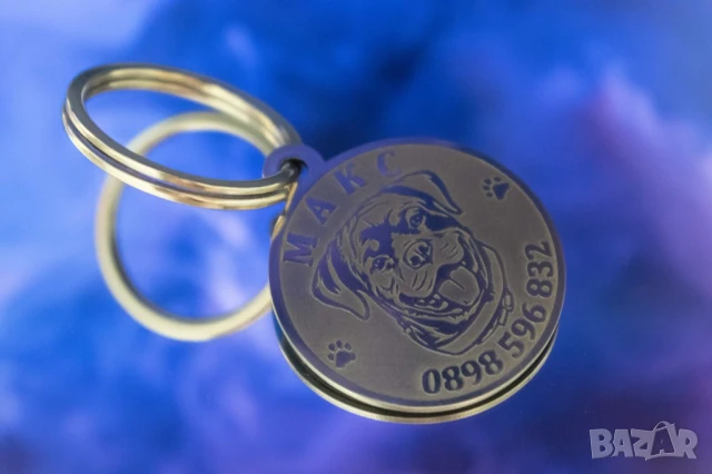 Лазерно рязане и гравиране на медальони за кучета от неръждаема стомана  , снимка 13 - Други стоки за животни - 51173445