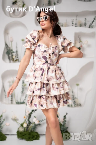 FOTEVA FASHION HOUSE рокля KAROLINA, снимка 2 - Рокли - 49958995