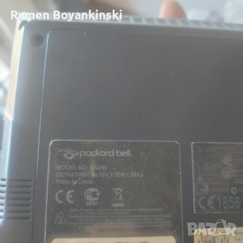 мини лаптоп Pacard Bell 10.1' windows 7