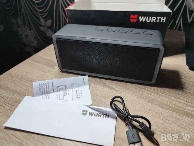 ПРОМО ! Wurth Bluetooth RGB безжична колонка !, снимка 3 - Bluetooth тонколони - 49544962