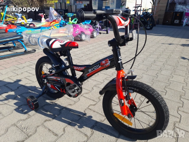 BYOX Велосипед 14" RAPID черен, снимка 8 - Велосипеди - 53534478
