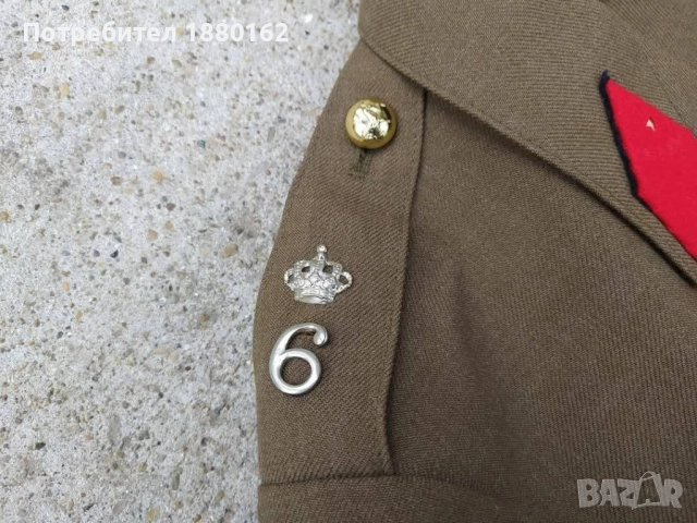 Парадната униформа , снимка 5 - Антикварни и старинни предмети - 52231804