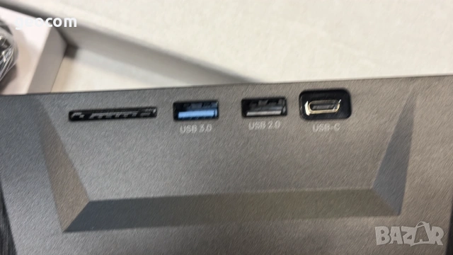 Външна Alxum 5in1 CD/DVD-RW записвачка USB v.3.0+Type-C (USB Hub,Черна), снимка 6 - Друга електроника - 54274045