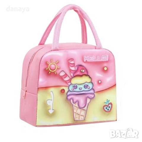 5904 Детска термо чанта с 3D принт, снимка 3 - Други - 50310795