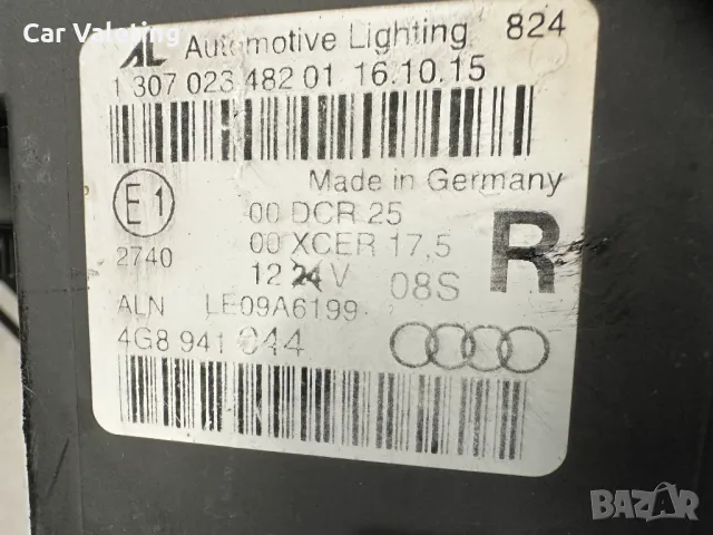 Фар фарове десен Audi A7 S7 RS7 4G xenon far farove Ауди А7 4Г , снимка 5 - Части - 48256060