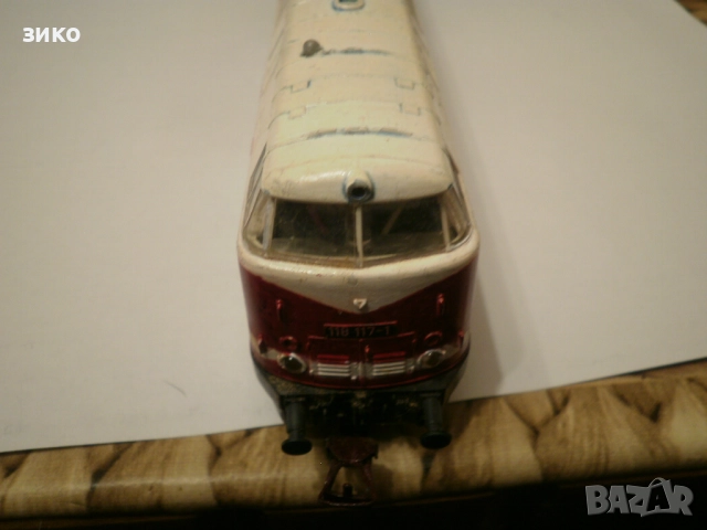 влакче Piko/Gützold BR118 117-1- дизелов локомотив , снимка 3 - Влакчета, самолети, хеликоптери - 52238184