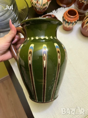 Керамични съдове с троянска шарка, снимка 12 - Антикварни и старинни предмети - 53929575