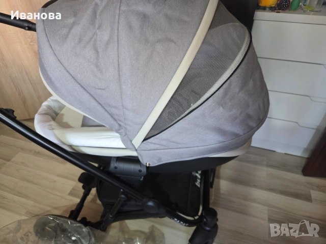 Бебешка количка Buba Zaza 2 4в1, снимка 3 - Детски колички - 53940828