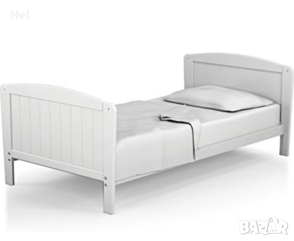 Бебешко/детско дървено креватче, снимка 3 - Бебешки легла и матраци - 47556432