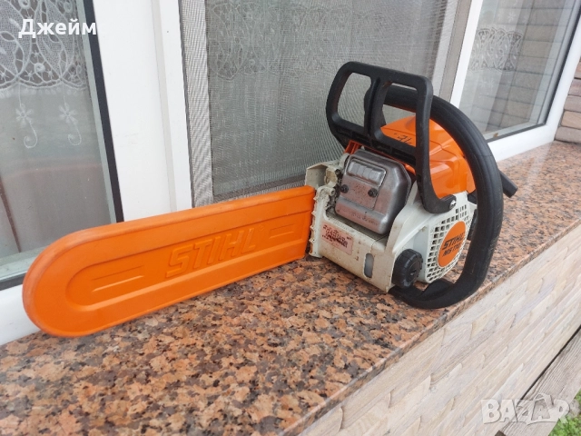 Резачка Stihl MS 170, снимка 4 - Градинска техника - 52621983
