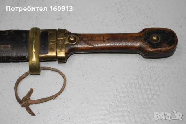 Оригинален Руски Бебут обр.1907. Маркиран 1911г., снимка 3 - Антикварни и старинни предмети - 52048419