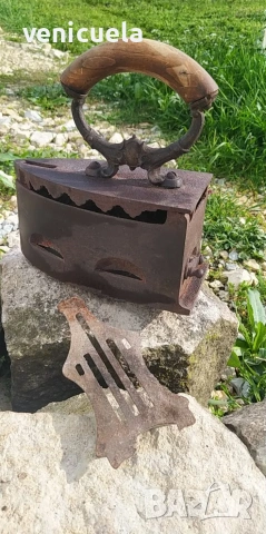 Автентична ютия за декор, снимка 3 - Антикварни и старинни предмети - 54090865