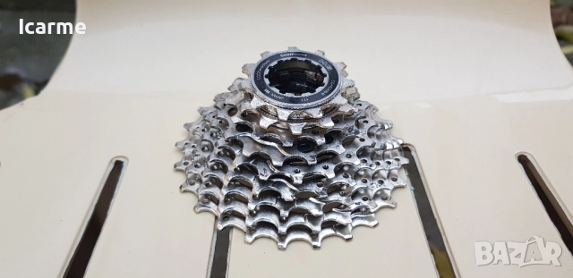 Касета Shimano 9 скорости, CS-HG400-9, снимка 4 - Части за велосипеди - 52214389