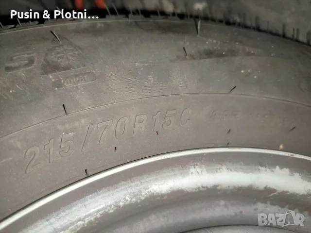 Фиат Дукато зимни джанти зимни гуми M+S 215/70 R15C 121/120R, снимка 10 - Гуми и джанти - 48310161