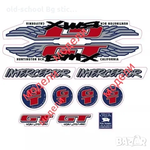 BMX GT STICKERS , снимка 4 - Велосипеди - 50369634