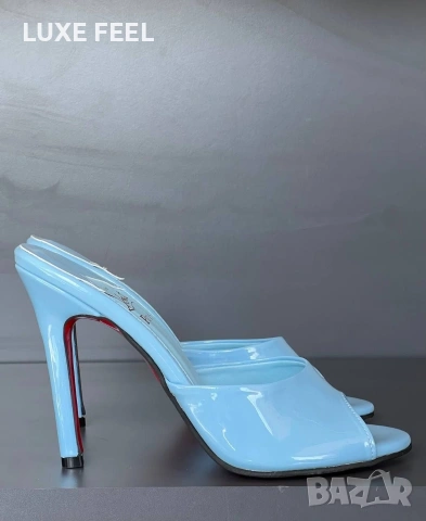 Christian Louboutin ⚜️Дамски Чехли , снимка 12 - Чехли - 53902521