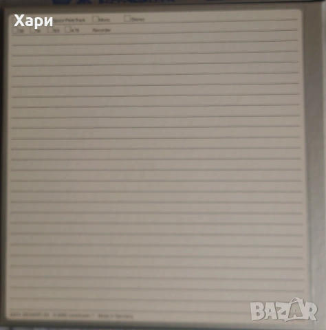 Кутия и магнетофонна ролка 26 см AGFA , снимка 2 - Аудиосистеми - 53929566