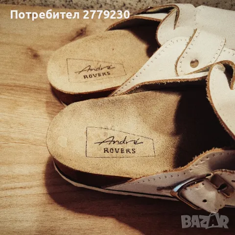 Мъжки чехли от естествена кожа Нови!, снимка 6 - Ежедневни обувки - 50155943