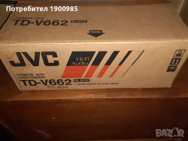 Касетен дек JVC TD-V662 Висок Клас Hi-Fi stereo 3-глав, снимка 4 - Декове - 46862518