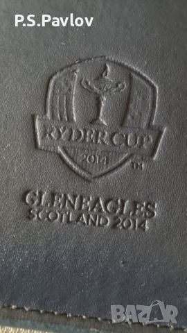 Brand new Original RYDER CUP 2014 GLENEAGLES SCOTLAND GOLF Cardholder, снимка 4 - Портфейли, портмонета - 45483110