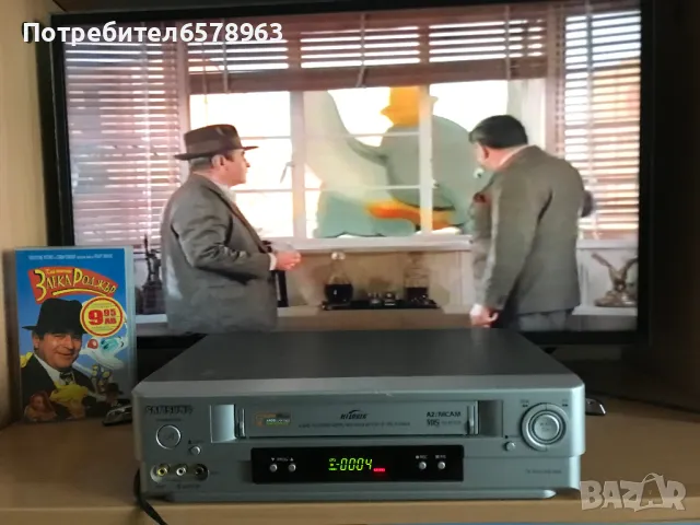 Видеокасета '' Кой натопи Заека Роджър '' VHS, снимка 7 - Анимации - 49769331