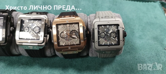 HUBLOT BIG SIZE!!! DIFFERENT COLOURS , снимка 3 - Мъжки - 52997792