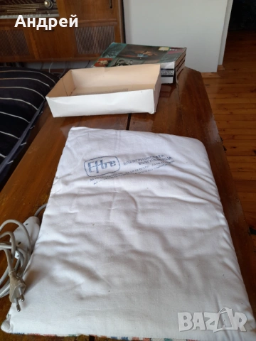 Стара електрическа възглавница Ака Efbe, снимка 4 - Антикварни и старинни предмети - 53988230