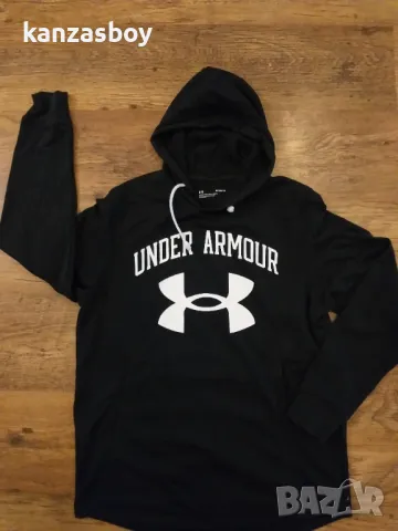 Under Armour Hoody - страхотно мъжко горнище М КАТО НОВО, снимка 5 - Спортни дрехи, екипи - 47399092