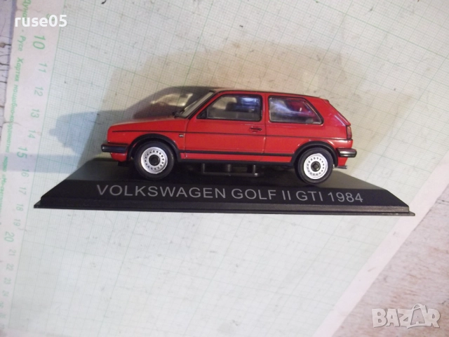 Кола "VOLKSWAGEN GOLF II GTI 1984", снимка 3 - Колекции - 52958187