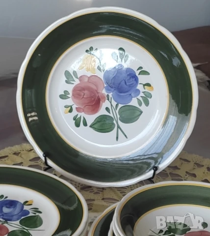 Обща цена 20 лева за 9 броя чинии* Чинии от серията "Фермерско цвете"* Вилерой и Бох 