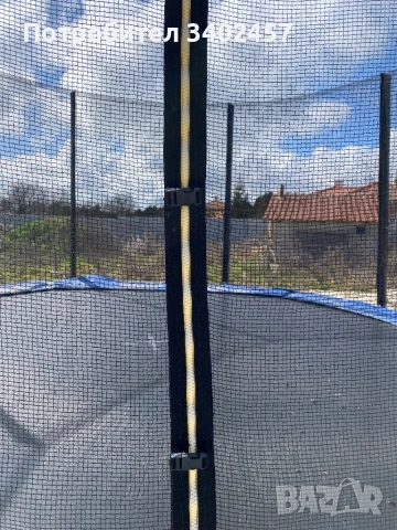 Батут 397 см диаметър, до 150 кг,  от Bauhaus, снимка 5 - Други спортове - 53816034