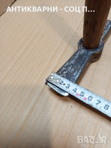 Соц Стар Каменоделски Чук 0.800кг С Дръжка От Дрян НОМЕР 594., снимка 15 - Антикварни и старинни предмети - 53446150