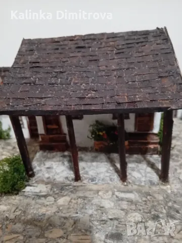 Ръчно изработен макет на къща-музей В.Левски-гр.Карлово., снимка 4 - Декорация за дома - 49817191