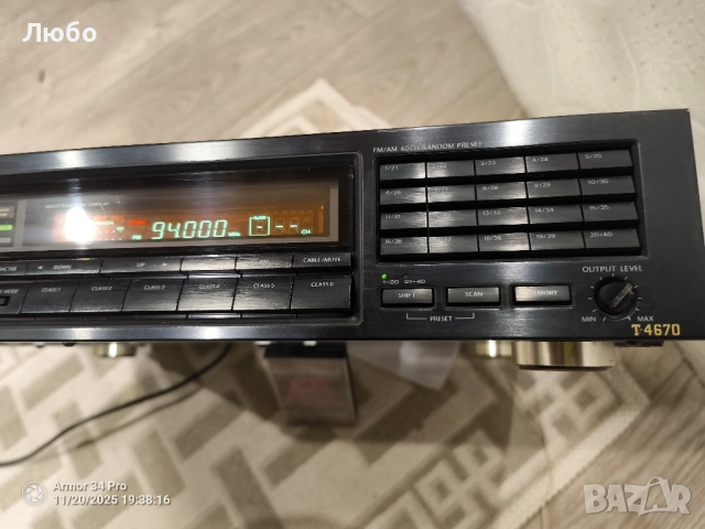 Тунер Onkyo T4670, снимка 2 - Други - 52484188