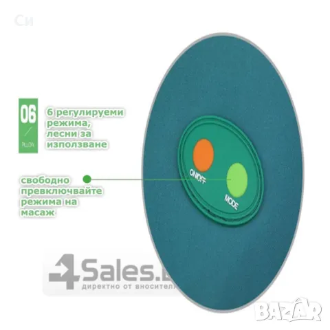 Масажна въглавница от мек дишащ материал, снимка 14 - Масажори - 48330303