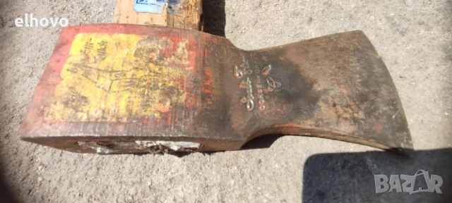 Стара брадва с дълга дръжка Ochsenkopf#7, снимка 5 - Антикварни и старинни предмети - 50935608