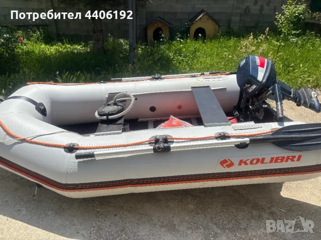 Лодка с мотор ,сонар и жилетка