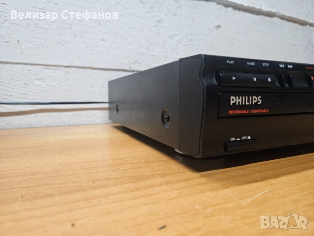 Philips CDR760 – Аудио CD Рекордер (Recordable / Rewritable), снимка 3 - Други - 53699794