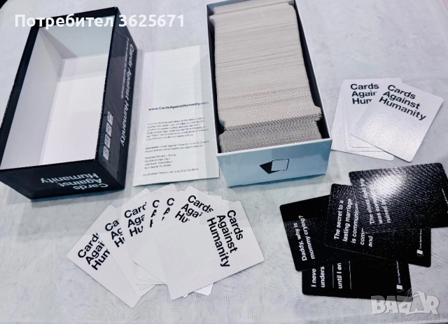 Cards against humanity English , снимка 3 - Карти за игра - 51945253