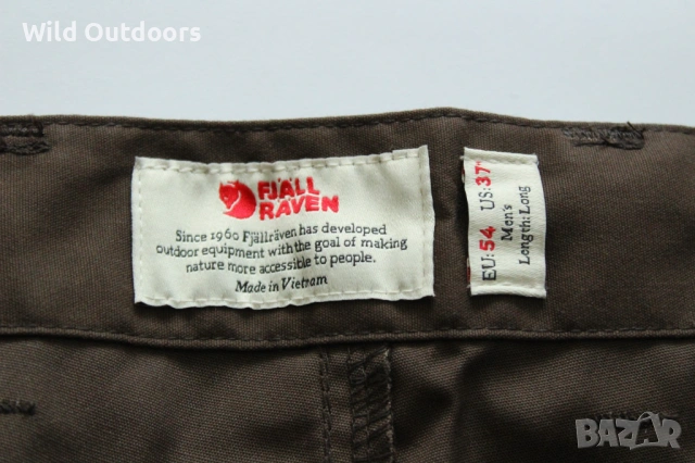FJALLRAVEN Barents pro hunting pants - мъжки панталон, размер 54 (XL), снимка 6 - Екипировка - 53623728