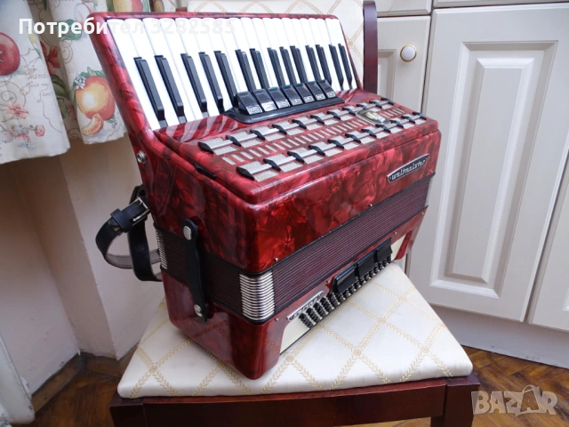 Акордеон Велтмайстер Серино 80 баса, снимка 5 - Акордеони - 53911354