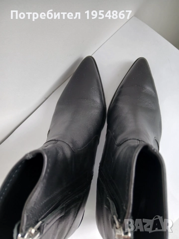 ZARA боти 38 номер естествена кожа, снимка 5 - Дамски боти - 52033586