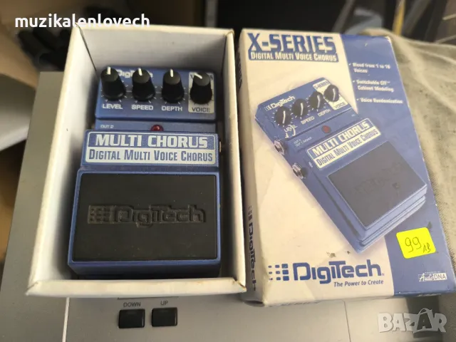 Digitech Digital Multi Voice Chorus pedal - Хорус педал за ел китара /ПЕРФЕКТЕН/, снимка 2 - Китари - 47158895