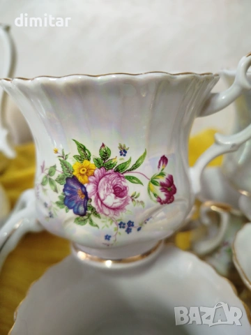  💐Полски порцелан CHODZIEZ POLAND 🌹🌼, снимка 3 - Сервизи - 53147472