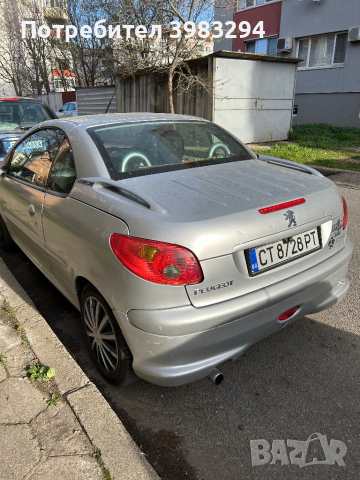 Peugeot 206 cc, снимка 9 - Автомобили и джипове - 45003398