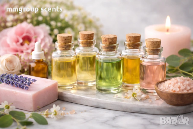 Ароматни масла и оцветители за свещи, сапуни и козметика – ПРОФЕСИОНАЛНО КАЧЕСТВО
