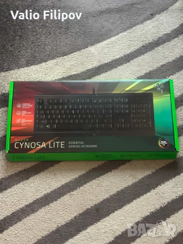 Геймърска клавиатура Razer Cynosa Lite - Като НОВА / Неизползвана